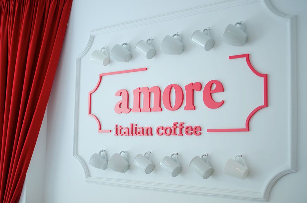 Кафе «Amore» — проект студии дизайна Vitale