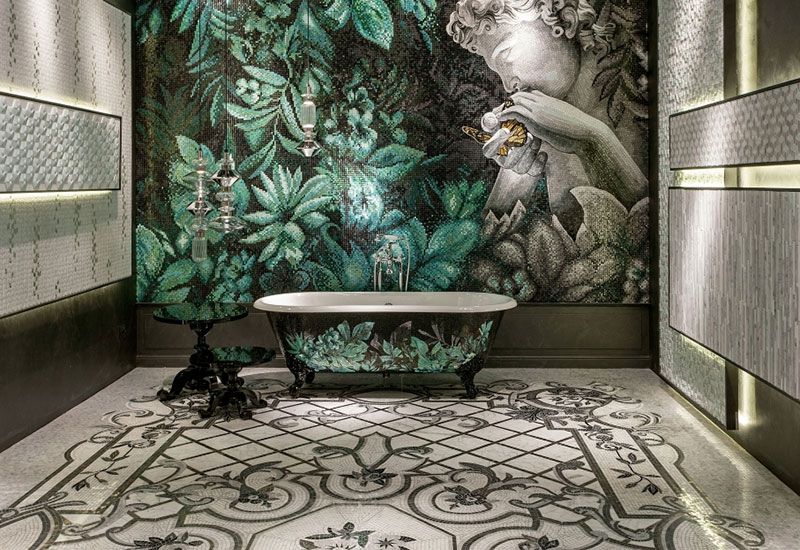 Мозаика для ванной как произведение искусства. Часть первая