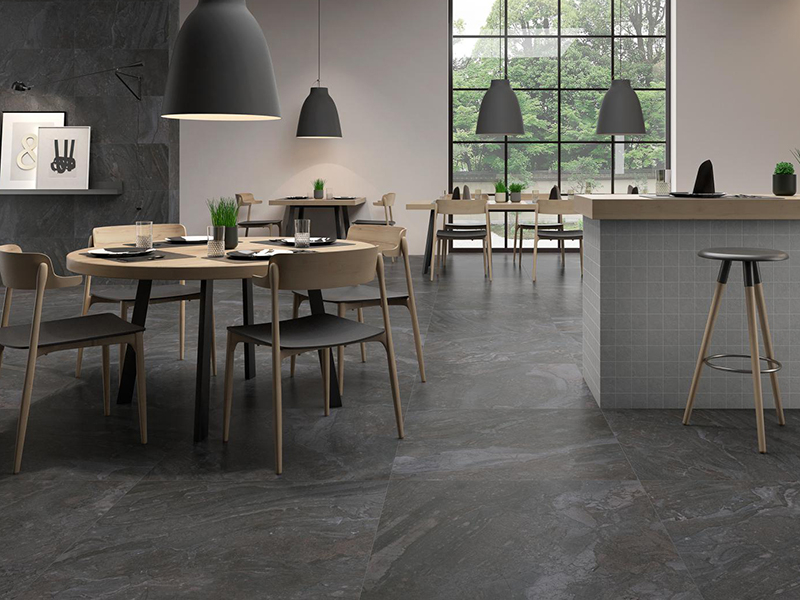 Напольная плитка с рисунком под камень Памеса