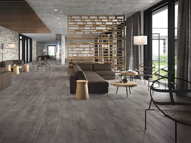 Напольная плитка с рисунком под дерево Кеопе