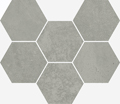 Мозаика TERRAVIVA GREY MOSAICO HEXAGON (620110000109)