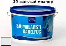 Затирка для швов Saumalaasti № 39 (3 кг) светлый мрамор