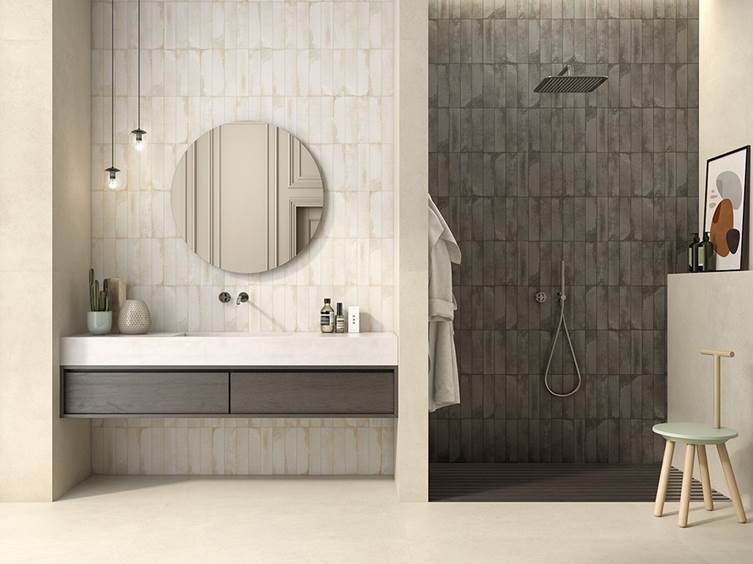 керамогранит в классическом стиле в ванную