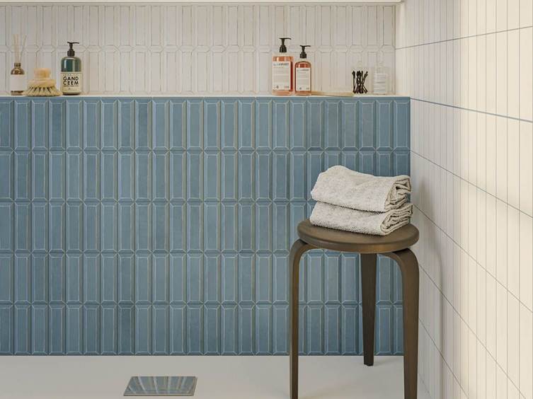 плитка кабанчик в современных минималистичных интерьерах