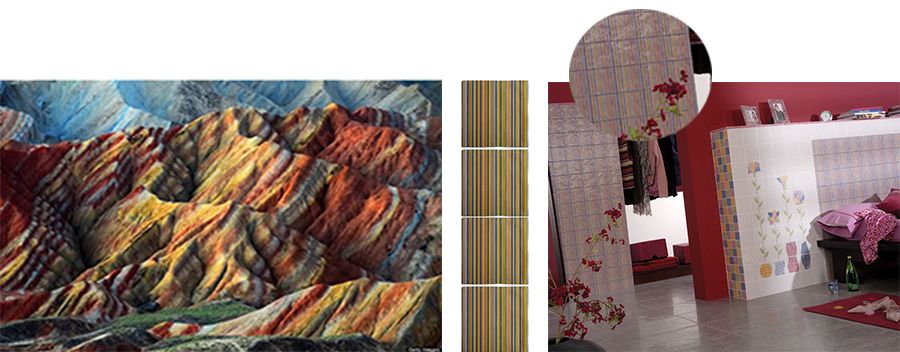 Серия плитки Textil