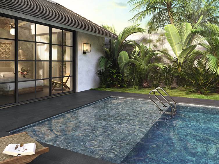 керамогранит для уличного бассейна