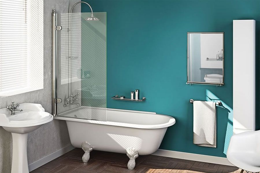 Светлая ванная в минималистичном стиле Светлая ванная в минималистичном стиле