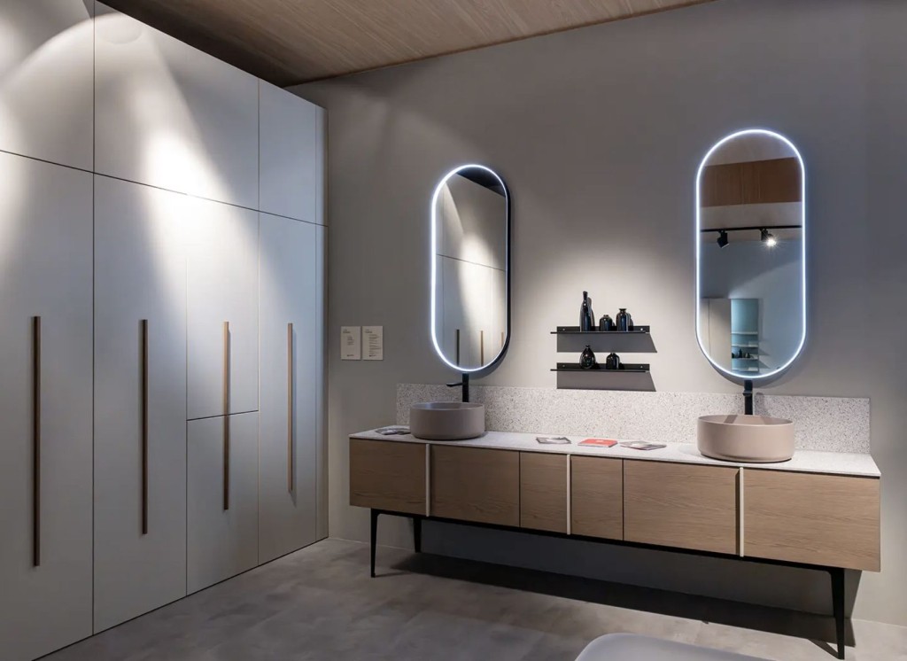 интерьеры ванных на Milan Design Week 2026