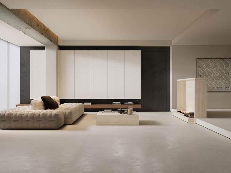 напольный керамогранит для дома под камень