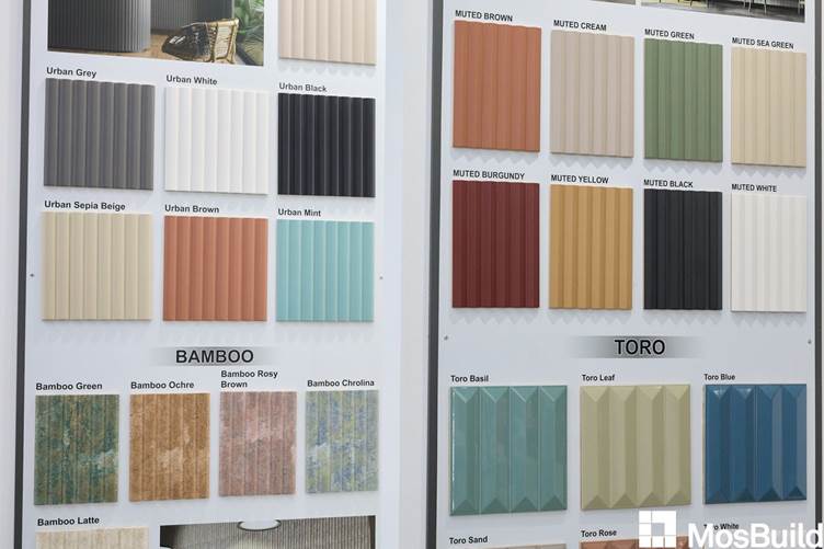 новые коллекции тактильной плитки на MosBuild 2025