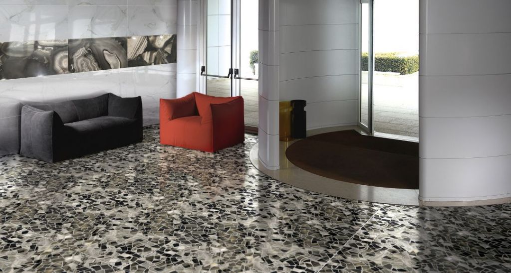 Керамогранит LA PREZIOSA «под агат» от Ceramiche Brennero