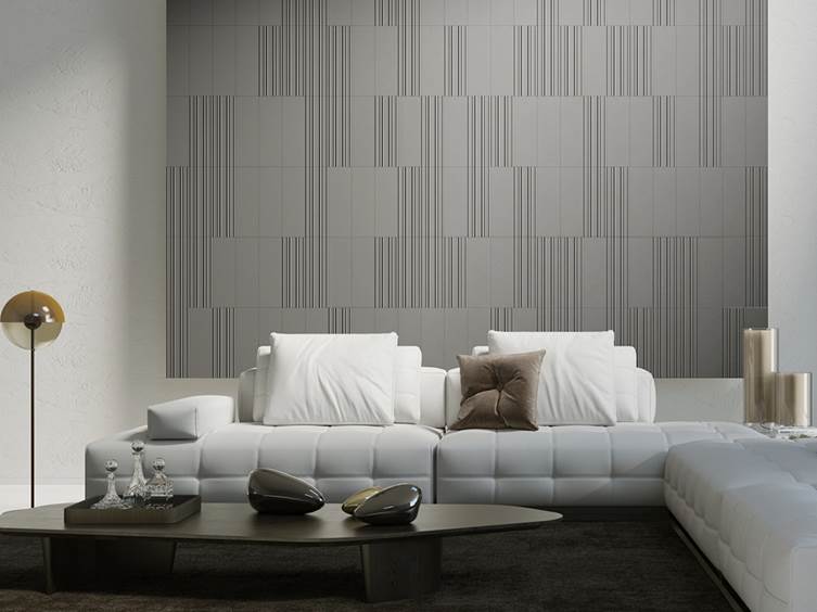 объемная плитка для дома в гостиную