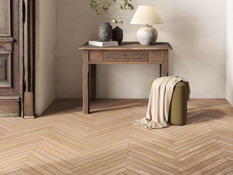 керамогранит в рустикальном стиле для дома