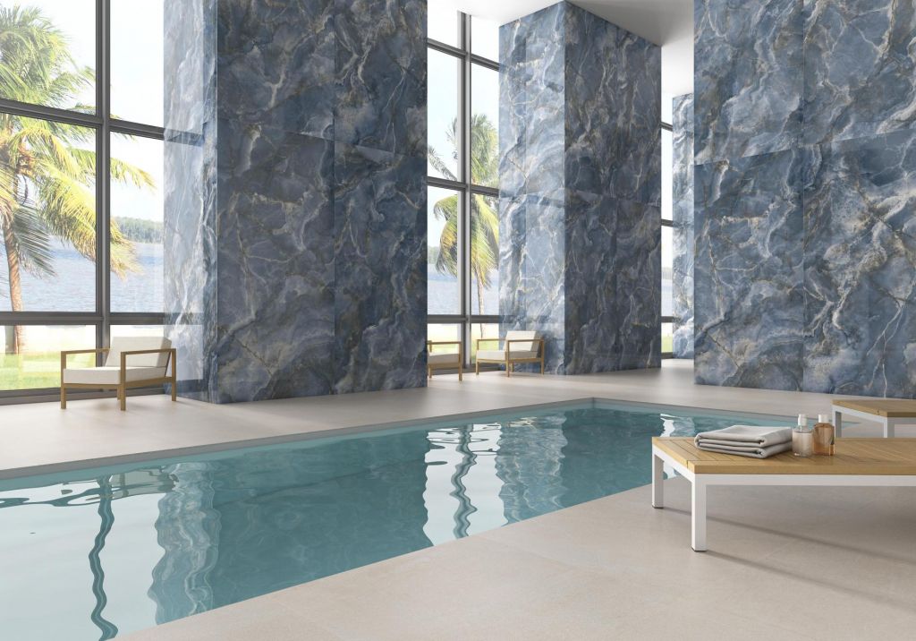 Компания Pamesa Ceramica представляет систему для облицовки бассейнов, которая включена в каталог Universe. Компания Pamesa Ceramica представляет систему для облицовки бассейнов, которая включена в каталог Universe.