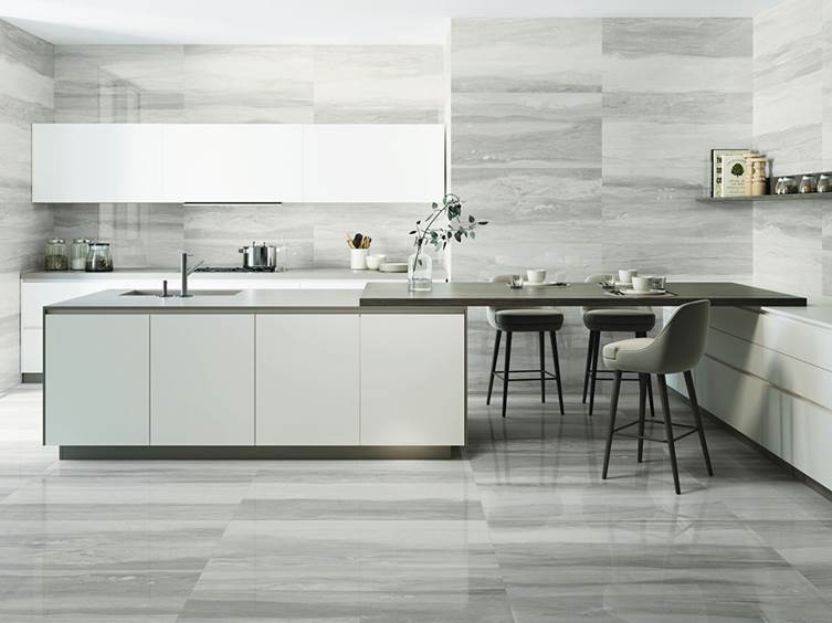 Керамогранит с полированной поверхностью из коллекции Parsel от испанского производителя Baldocer