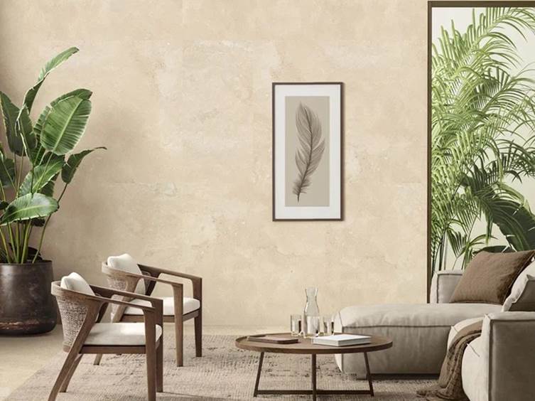 матовый керамогранит для интерьера в скандинавском стиле