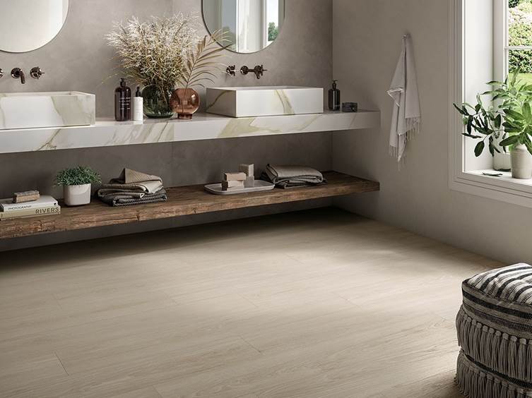 керамогранит под дерево в стиле джапанди