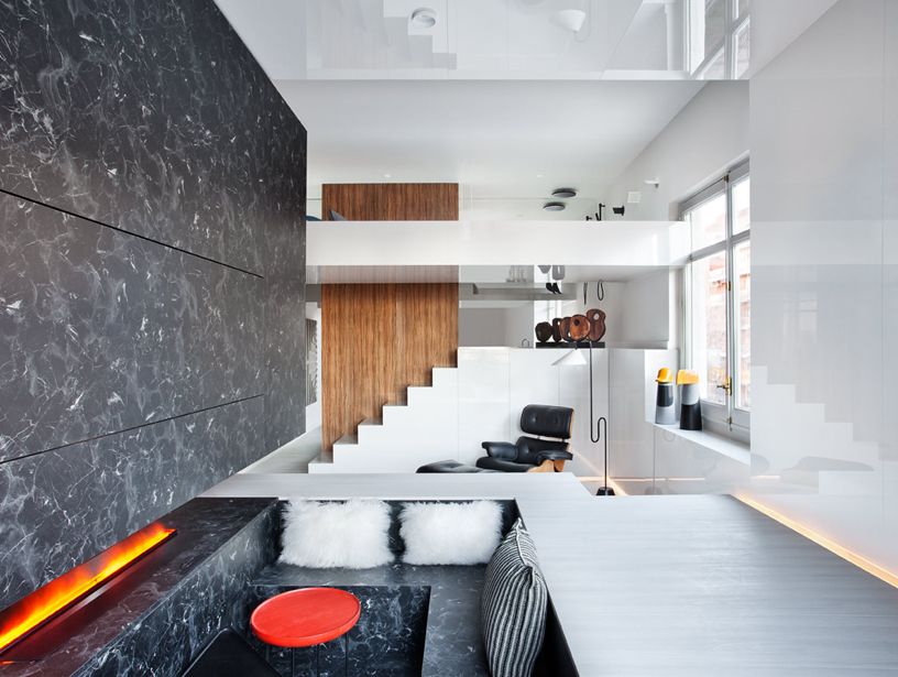 На фото лофт "Alvic Smart Home", дизайн Héctor Ruiz-Velázquez для Casa Decor 2019 На фото лофт "Alvic Smart Home", дизайн Héctor Ruiz-Velázquez для Casa Decor 2019