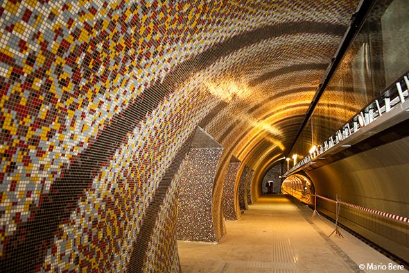 Одна из новых станций метро Будапешта