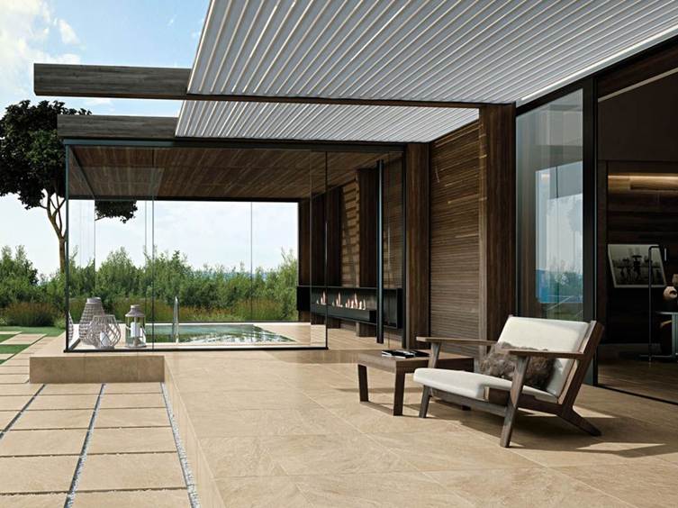 Нескользящая плитка для террасы