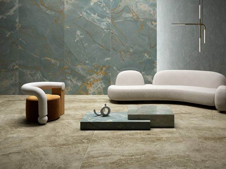 керамогранит под камень в современном стиле для дома