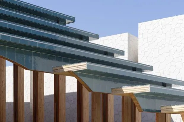 использована плитка ручной работы от бренда Ceramica Cumella использована плитка ручной работы от бренда Ceramica Cumella