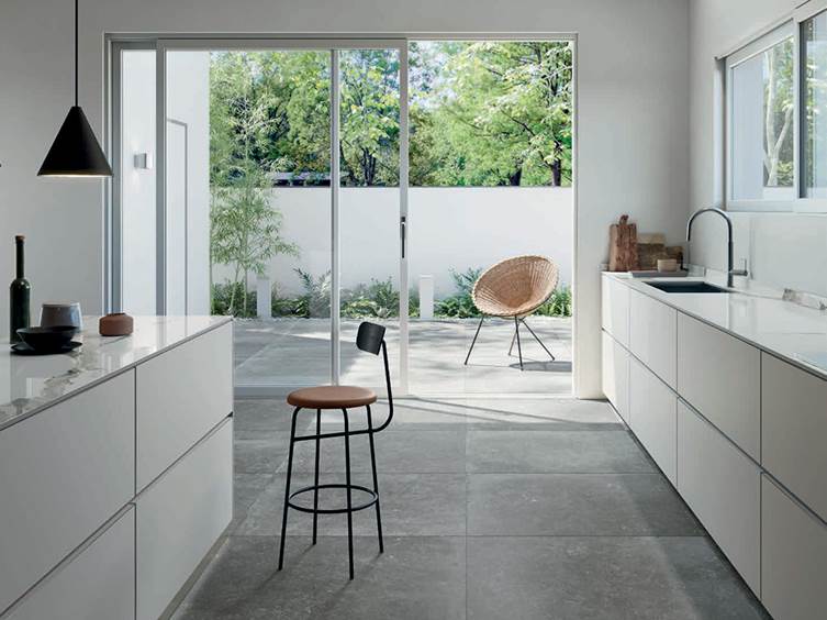 Керамогранит с матовой поверхностью из коллекции Nordik Stone от итальянского производителя Flaviker