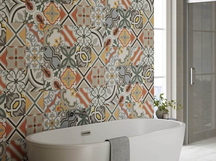 керамогранит под зеллидж для ванной комнаты