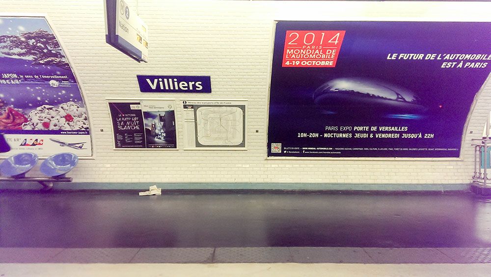 Плитка «metro» в отделке парижской подземки