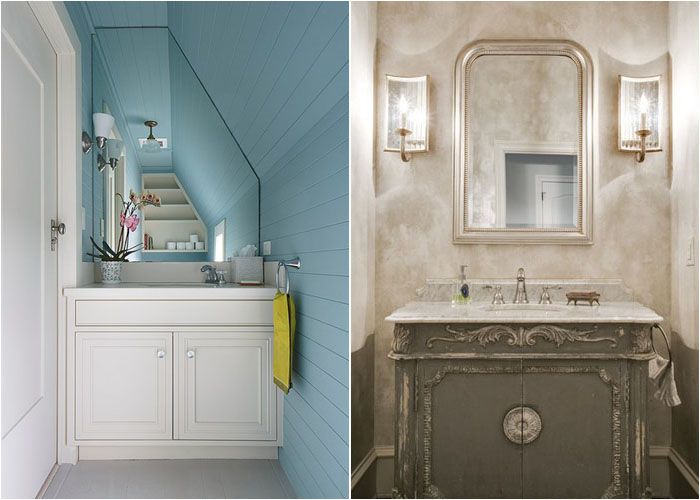 Интерьер туалетной комнаты от Thomas Rex Hardy, AIA и JD Smith Custom Homes