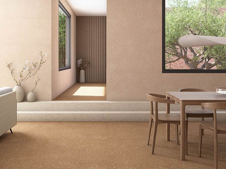 светлая настенная плитка с матовой поверхностью