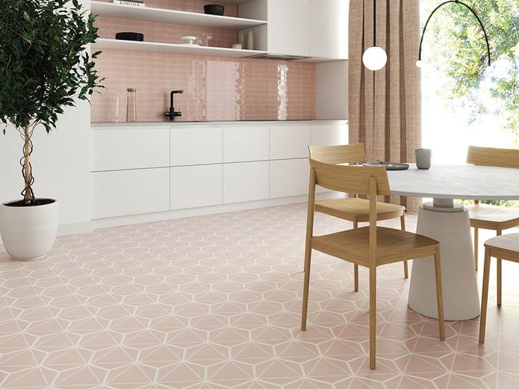 Керамогранит с глянцевой поверхностью из коллекции Fancy от испанского производителя DNA Tiles