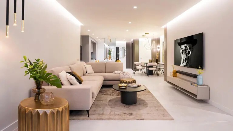 керамогранит в интерьере