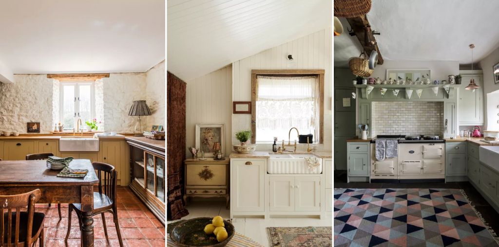 12 проектов кухонь в винтажном стиле. Как придать кухне характер и очарование старины