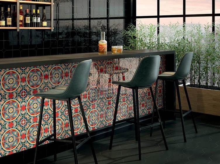 керамогранит под зеллидж для коммерческих пространств