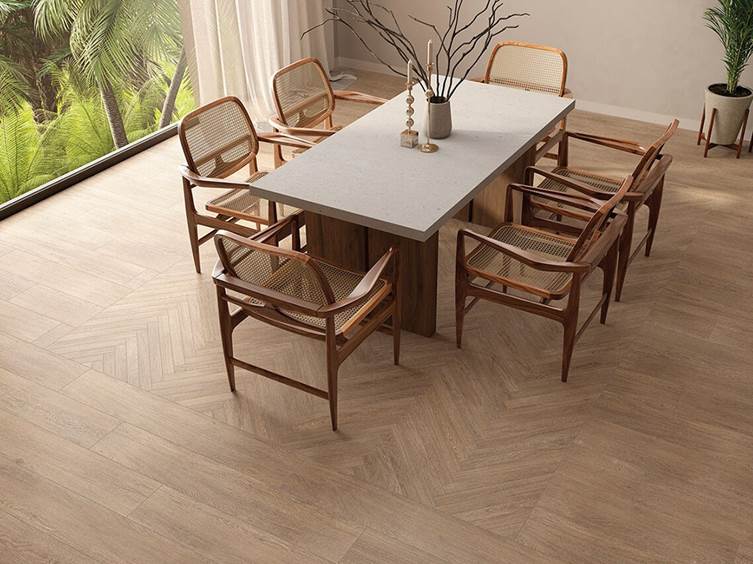 матовый напольный керамогранит для дома под дерево