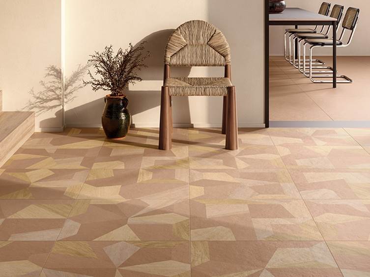 напольный керамогранит для дома с рисунком