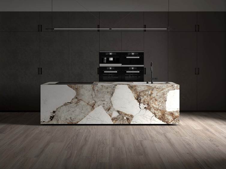 керамогранит для столешницы в темных тонах