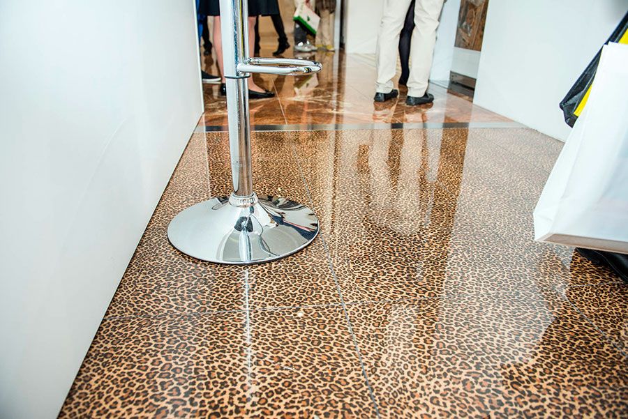 Плитка COLLAGE с леопардовым рисунком