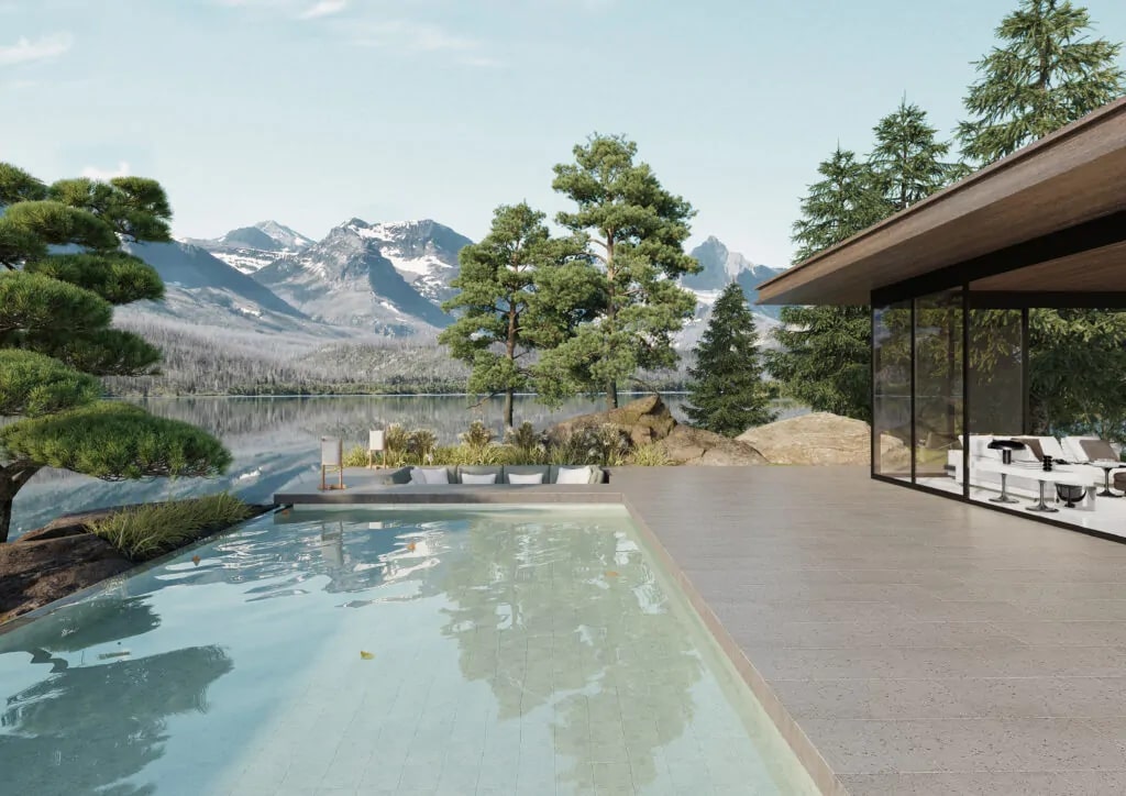 Керамогранит TAU Ceramica в интерьере Керамогранит TAU Ceramica в интерьере