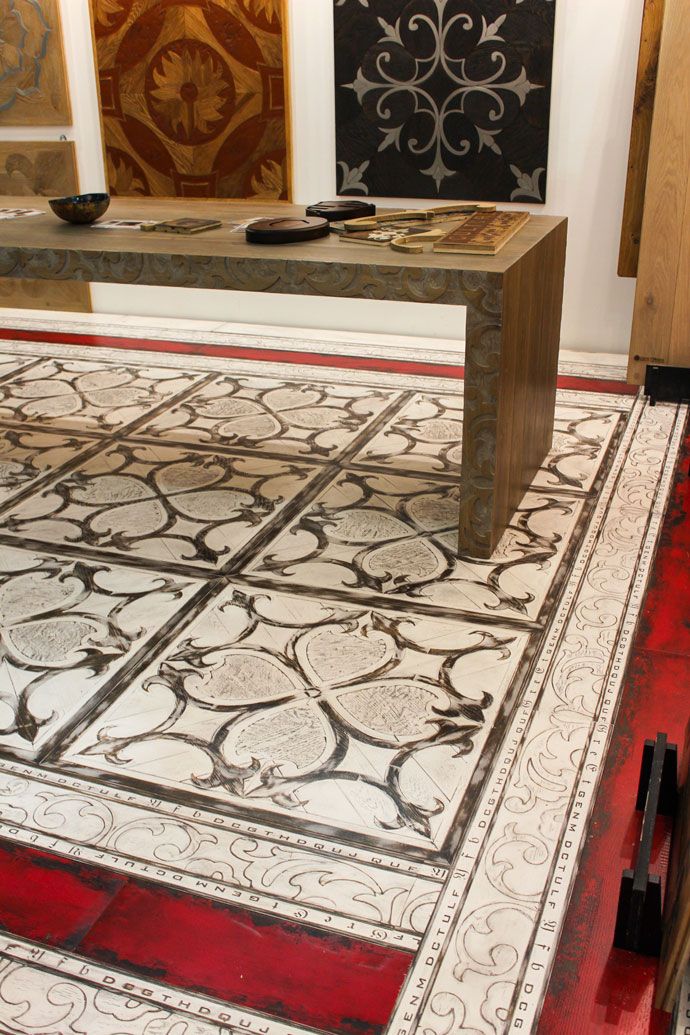 Пол из массива дуба от российской компании «Паркет-Арт».