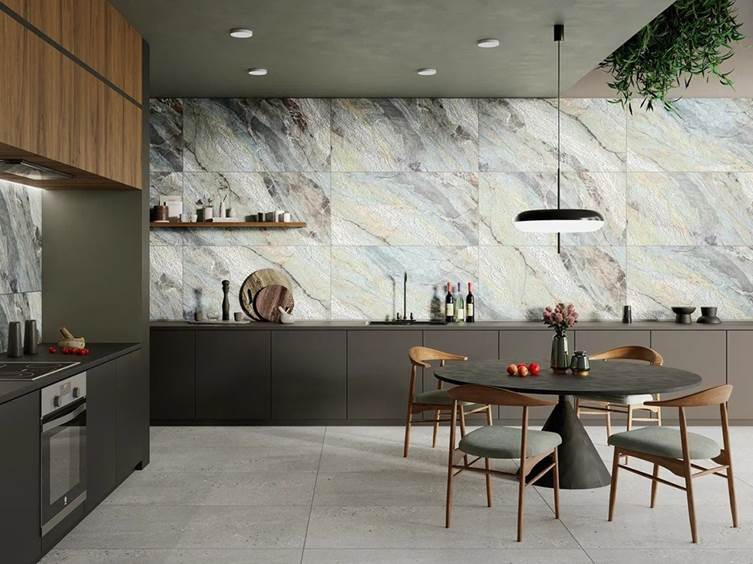 керамогранит под камень для кухни