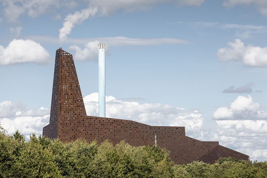 Дизайн мусоросжигательного завода от Эрика ван Эгераата