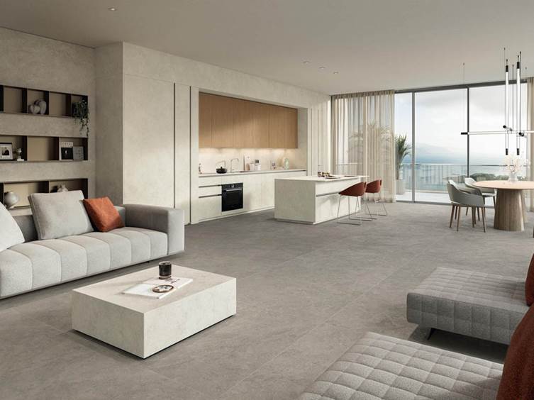 Керамогранит с матовой поверхностью из коллекции Boost Icor от итальянского производителя Atlas Concorde