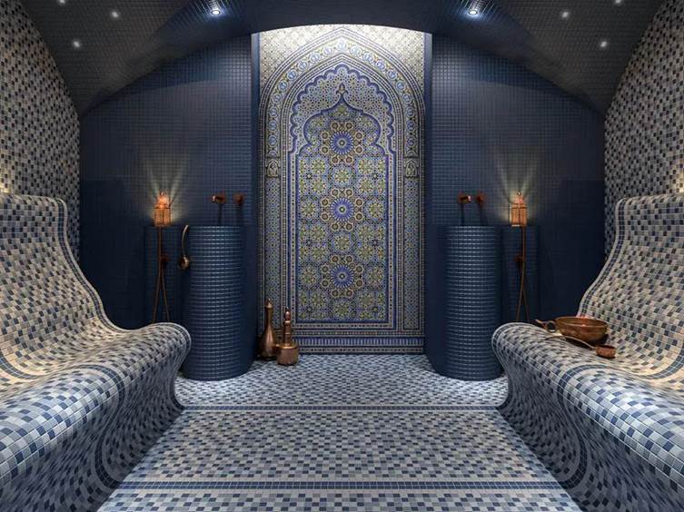 мозаичная плитка для хамама и СПА