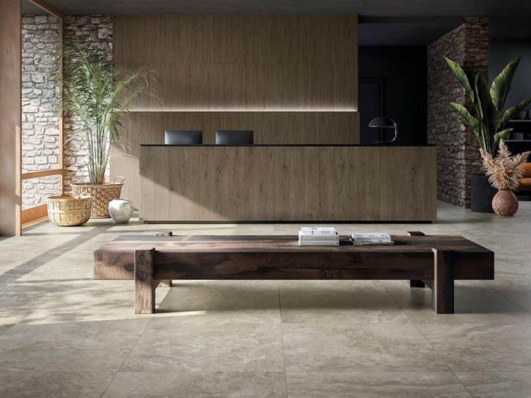 керамогранит под дерево для общественных помещений