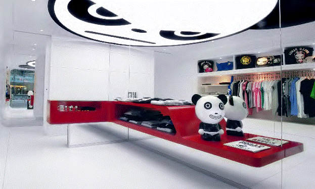 Дизайн магазина Hi Panda