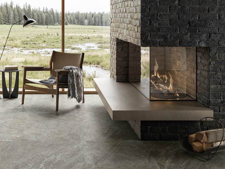 рельефный напольный керамогранит для дома