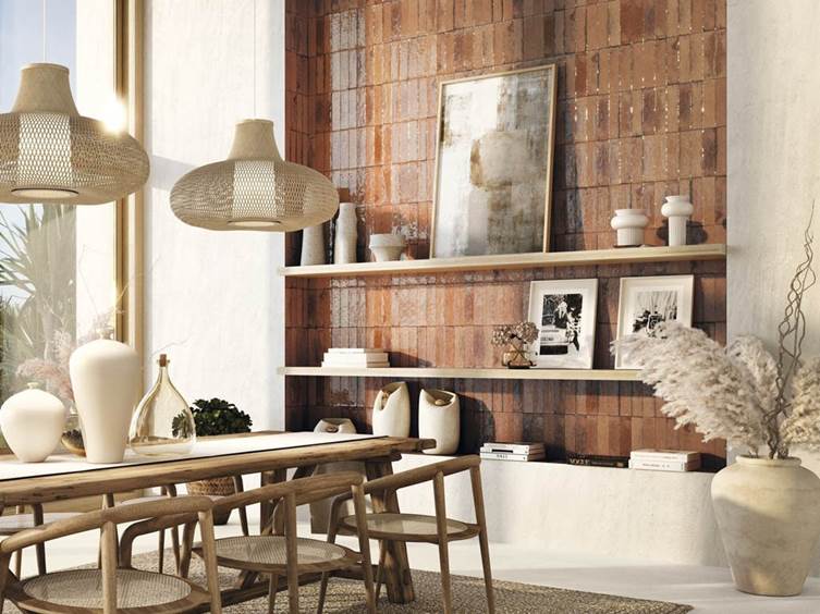 керамогранит в стиле рустик для дома