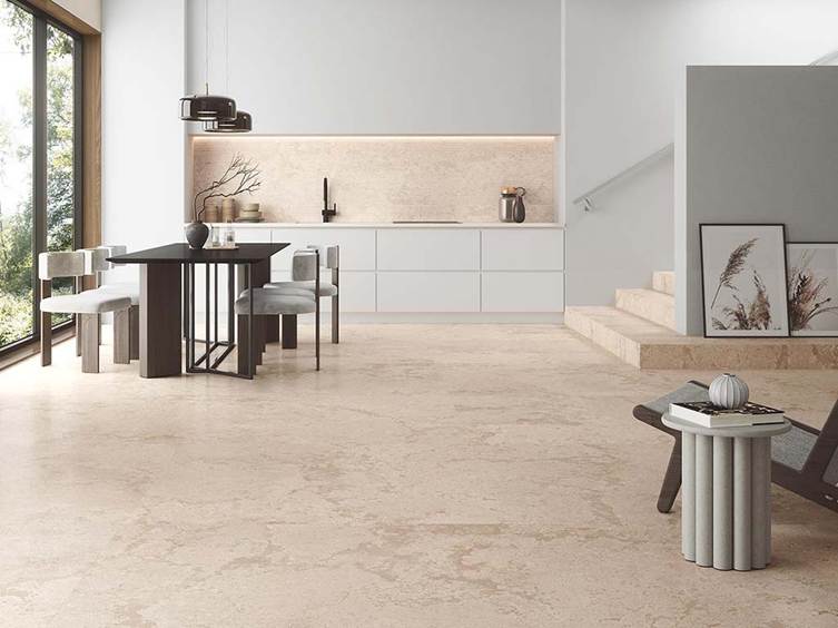 крупноформатный керамогранит для кухни